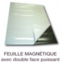 feuilles magnétique autocollant